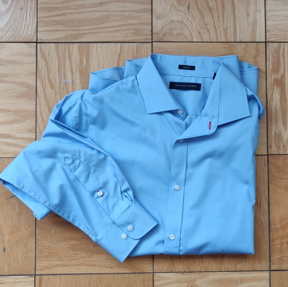Tommy Hilfiger Slim Fit Long Sleeve Button down - Picture 4 of 5